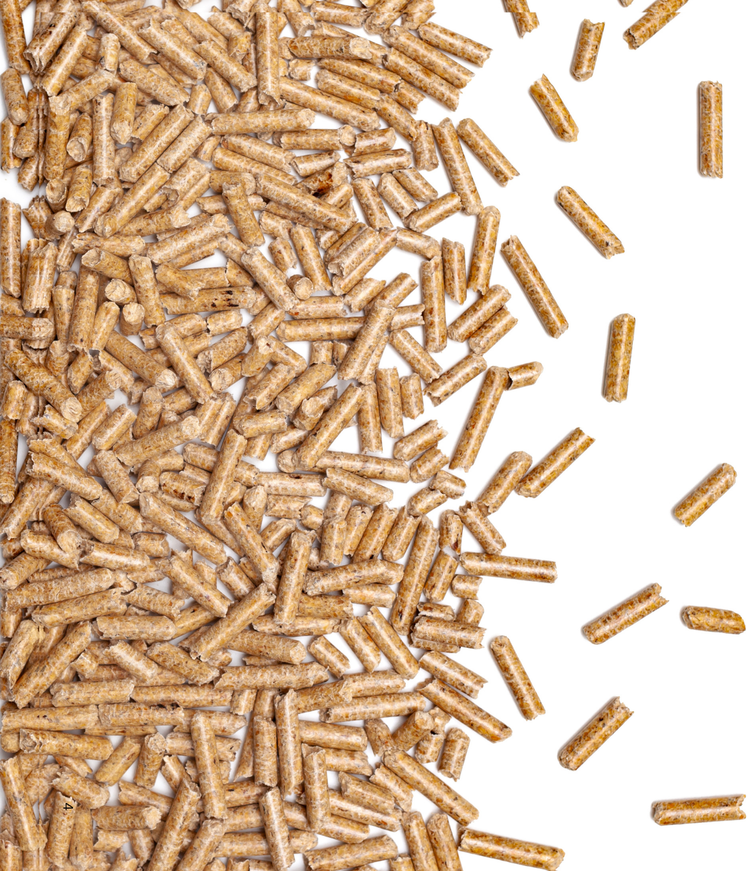 Pellet di legno per stufe e riscaldamento domestico